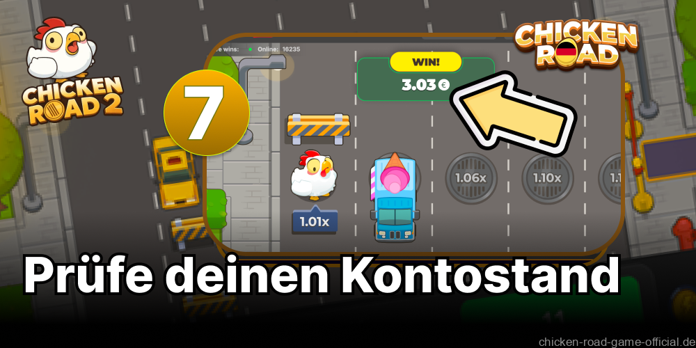 Prüfe deinen Kontostand